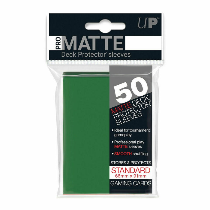 ULTRA PRO Deck Protector - Pro-Matte 50ct Green