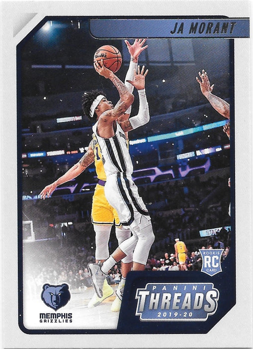 JA Morant, RC, Threads, 2019-20 Panini Chronicles NBA Basketball