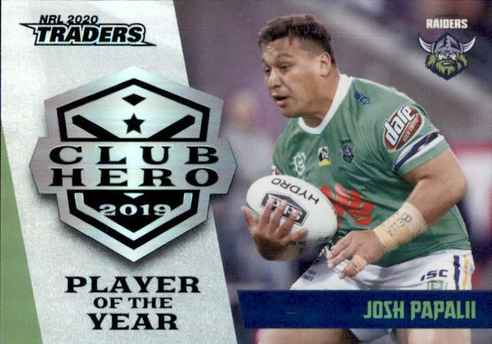 Josh Papalii, Club Hero, 2020 TLA Traders NRL