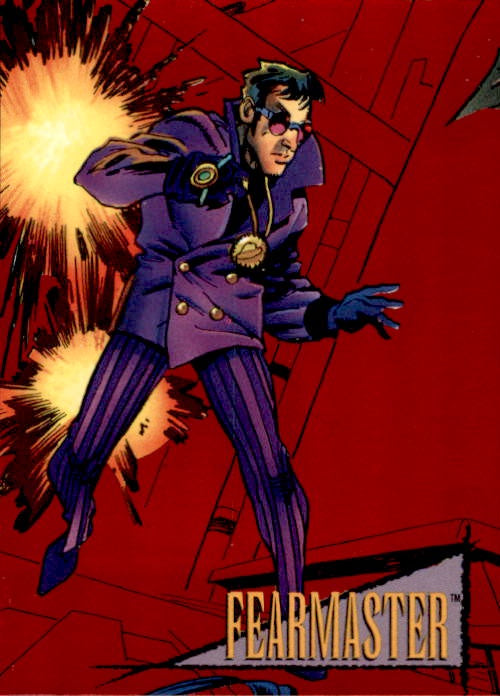 Fearmaster, Red Foil, 1993 Skybox Marvel