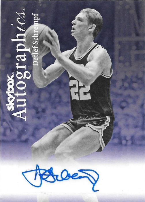 Detlef Schrempf, Autographics, 2013-14 Fleer Retro Basketball NBA