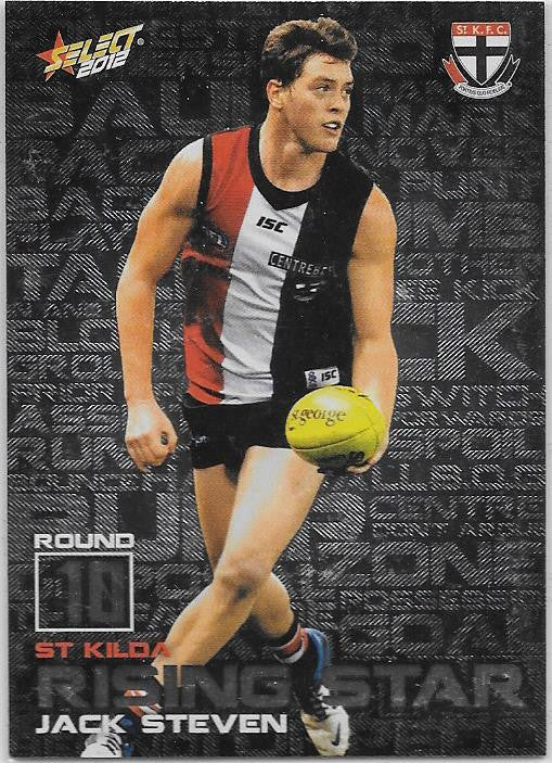 Jack Steven, Rising Star, 2012 Select AFL Champions