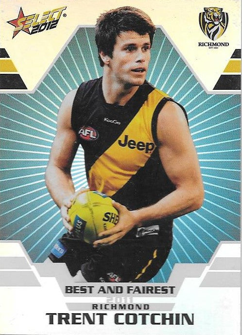 Trent Cotchin, Best & Fairest, 2012 Select AFL Champions