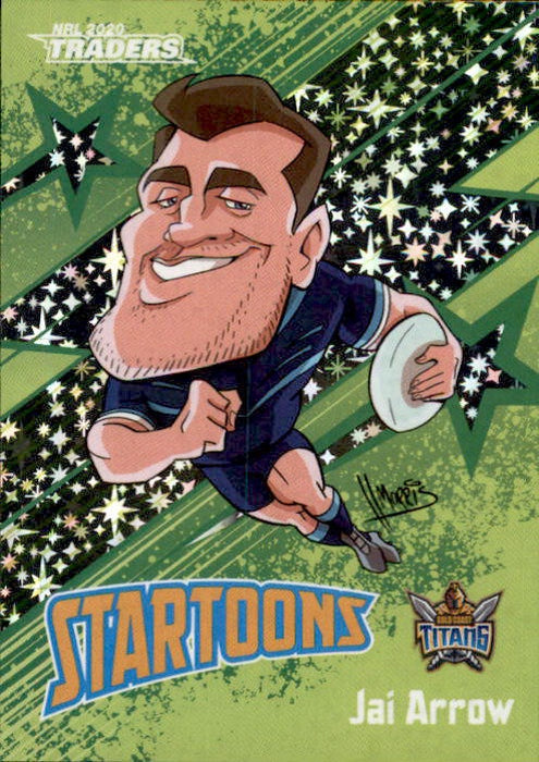 Jai Arrow, Green Startoons, 2020 TLA Traders NRL