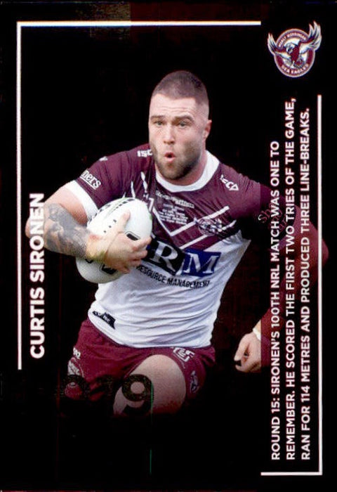 Curtis Sironen, Season to Remember, 2020 TLA Traders NRL