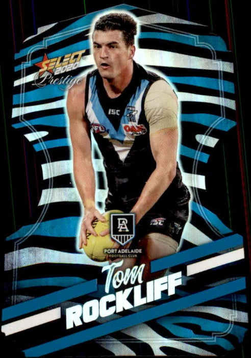 Tom Rockliff, Zebra Diecut, 2020 Select AFL PRESTIGE Footy Stars