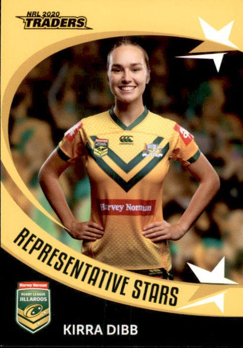 RS13 Kirra Dibb, Representative Stars, 2020 TLA Traders NRL