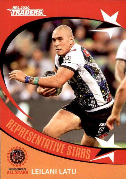 RS40 Leilani Latu, Representative Stars, 2020 TLA Traders NRL