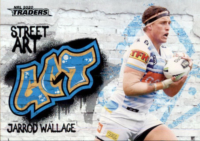 Jarrod Wallace, Street Art, 2020 TLA Traders NRL