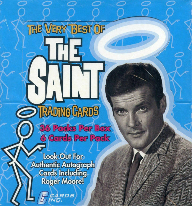 The Very Best of THE SAINT Trading Cards Box