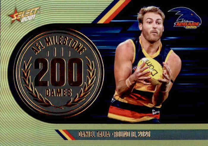 Daniel Talia, 200 Games Milestone, 2021 Select AFL Footy Stars