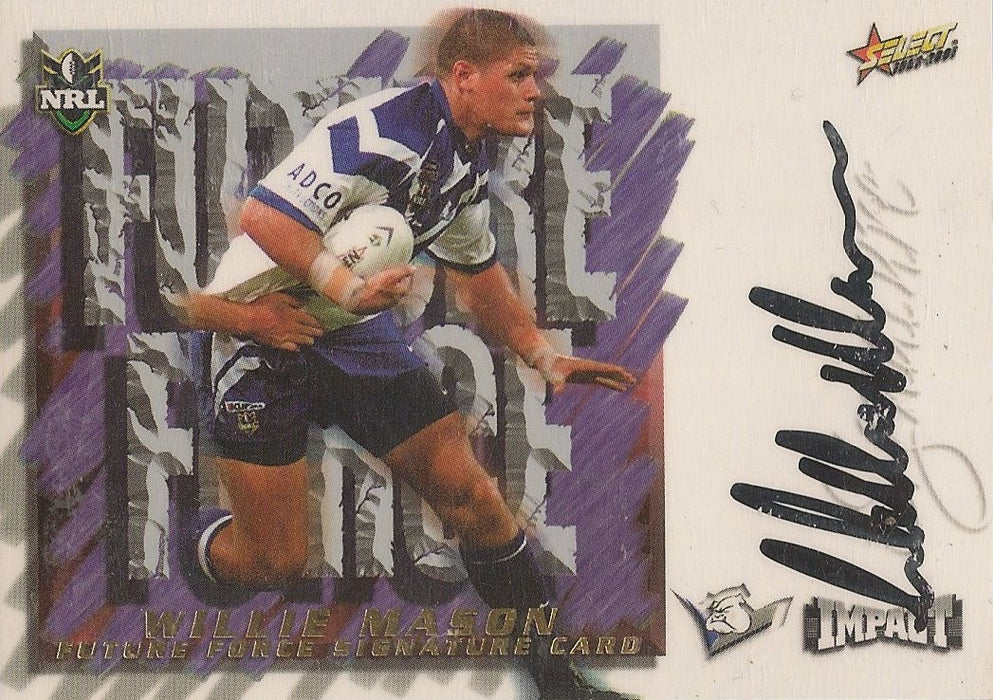 Willie Mason, Future Force, 2001 Select NRL Impact