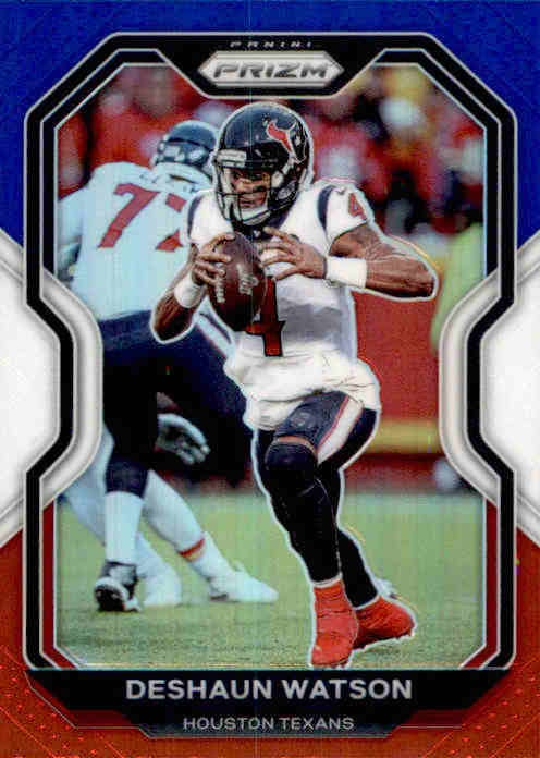 DeShaun Watson, Red White Blue Prizm, 2020 Panini Prizm Football NFL