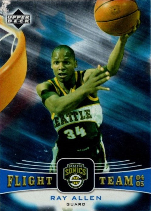 Ray Allen, Flight Team, 2004-05 Upper Deck Basketball NBA