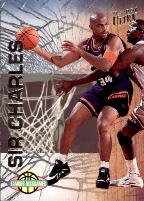 Charles Barkley, Famous Nicknames, 1993-94 Fleer Ultra Basketball NBA