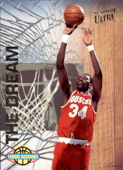Hakeem Olajuwon, Famous Nicknames, 1993-94 Fleer Ultra Basketball NBA