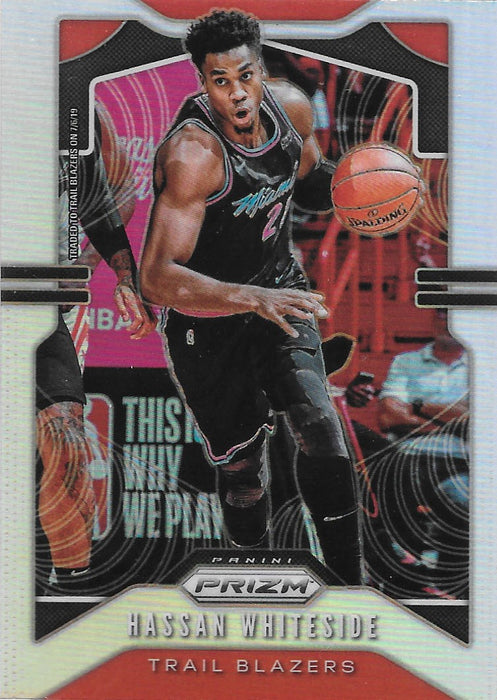 Hassan Whiteside, 2019-20 Prizm Basketball SILVER Refractor