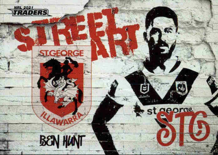 Ben Hunt, Street Art, 2021 TLA Traders NRL