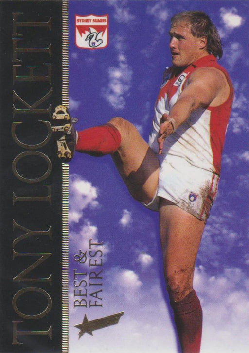 Tony Lockett, Best & Fairest, 1996 Select AFL
