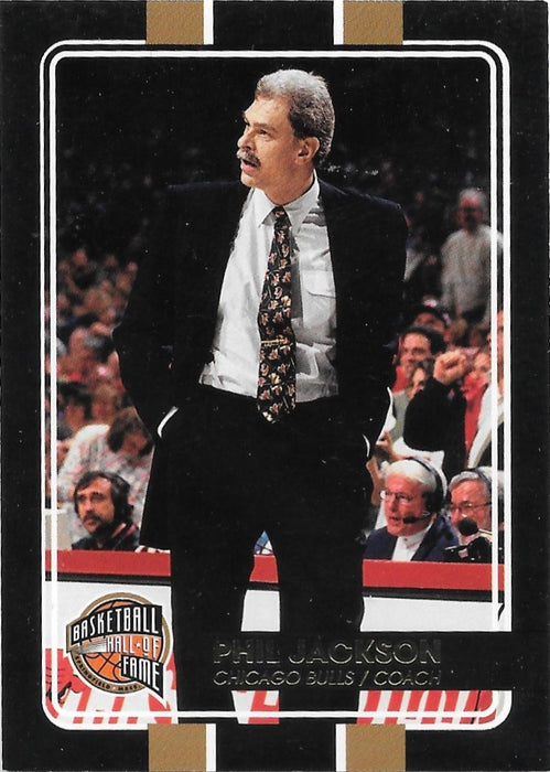 Phil Jackson, Black Border, 2009-10 Panini Hall of Fame Basketball NBA