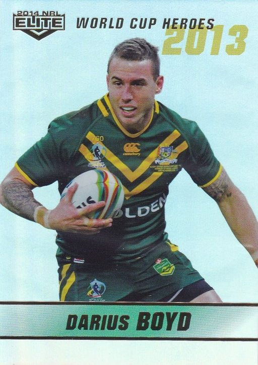 Darius Boyd, World Cup Heroes Parallel, 2014 ESP Elite NRL