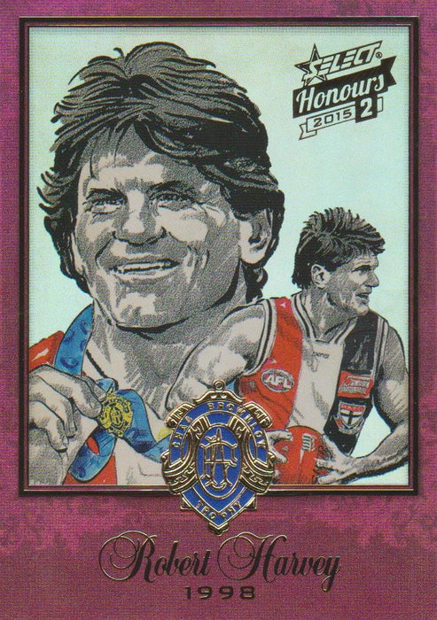 Robert Harvey, Brownlow Sketch, 2014 Select AFL Honours 2