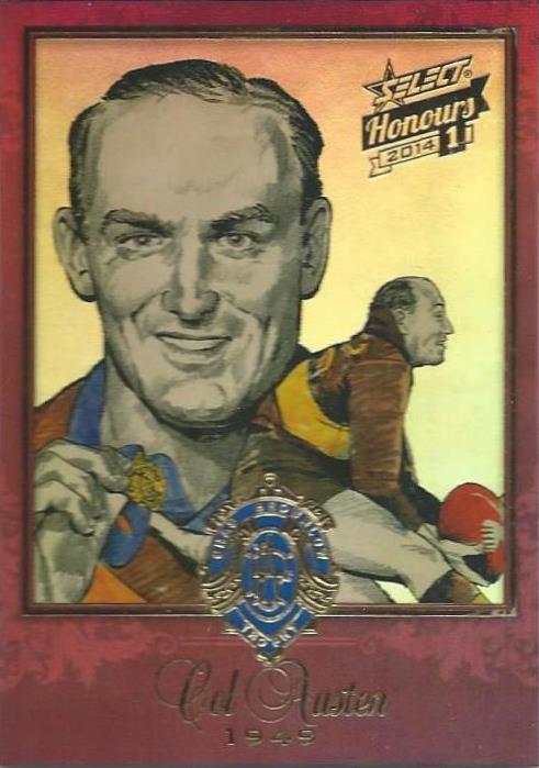 Col Austen, Brownlow Sketch, 2014 Select AFL Honours 1