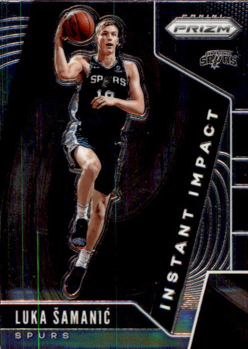 2019-20 Prizm Basketball Instant Impact Luka Samanic