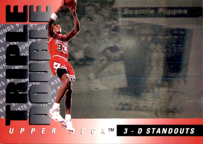 Scottie Pippen, Triple Double, 1993-94 Upper Deck Basketball NBA