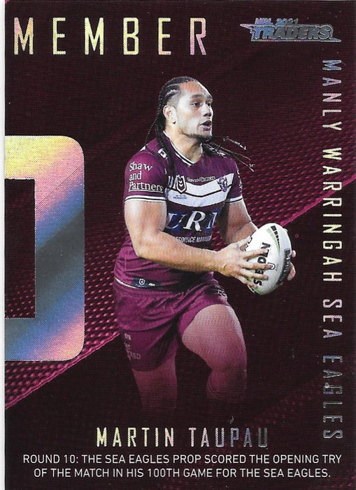 Martin Taupau, Season to Remember, 2021 TLA Traders NRL