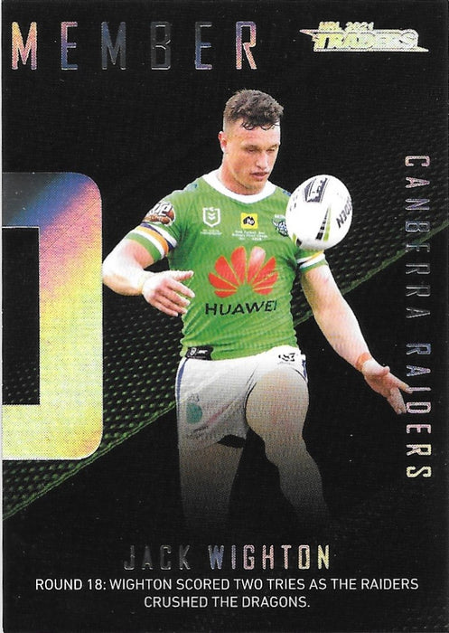 Jack Wighton, Season to Remember, 2021 TLA Traders NRL