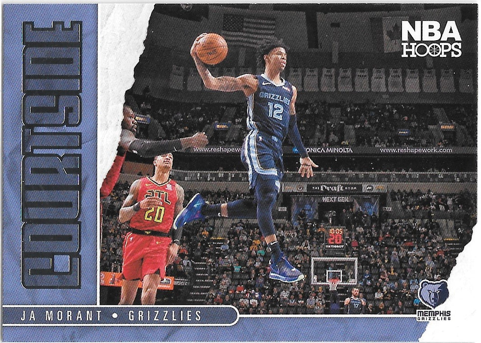 Ja Morant, Courtside, 2020-21 Panini Hoops Basketball NBA