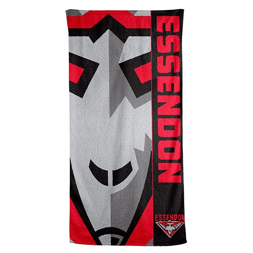 ESSENDON BOMBERS BEACH TOWEL