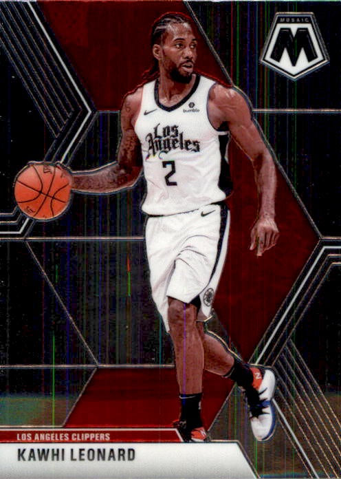 Kawhi Leonard, #78, 2019-20 Panini Mosaic Basketball NBA