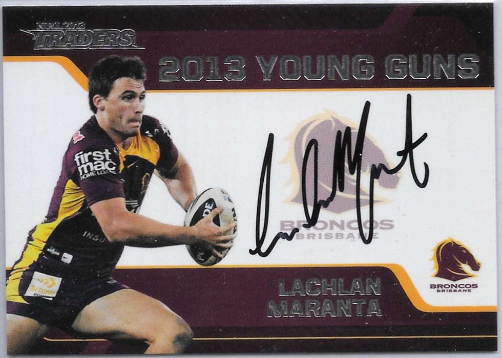 Lachlan Maranta, Young Guns, 2013 ESP TLA Traders NRL