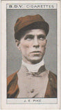 J E Pike & Walter Lindrum, 1933 BDV Cigarettes