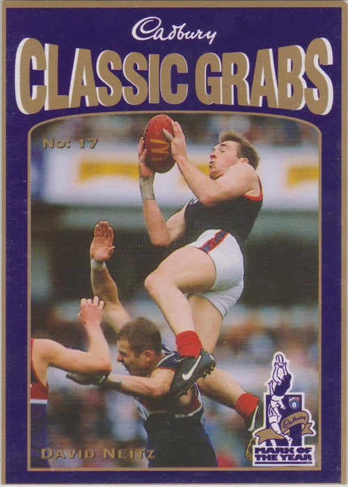 David Neitz, Cadbury Classic Grabs, 1998 Select AFL