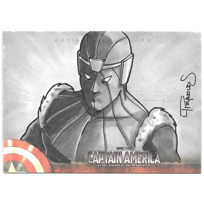 Zemo, Sketch Card, 2011 Upper Deck Marvel Captain America the First Avenger