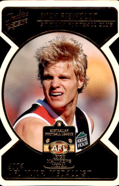 Nick Riewoldt, Die Cut Medal Winner, 2005 Select AFL Tradition