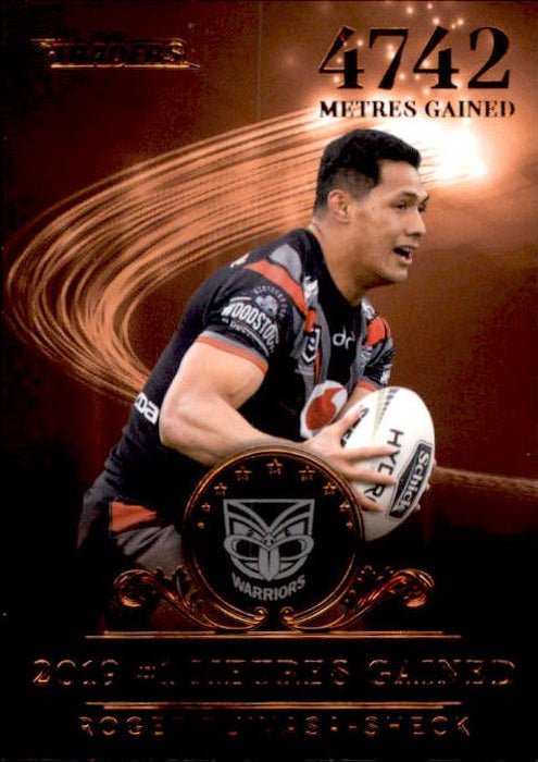 Roger Tuivasa-Sheck, Bronze League Leader, 2020 TLA Traders NRL