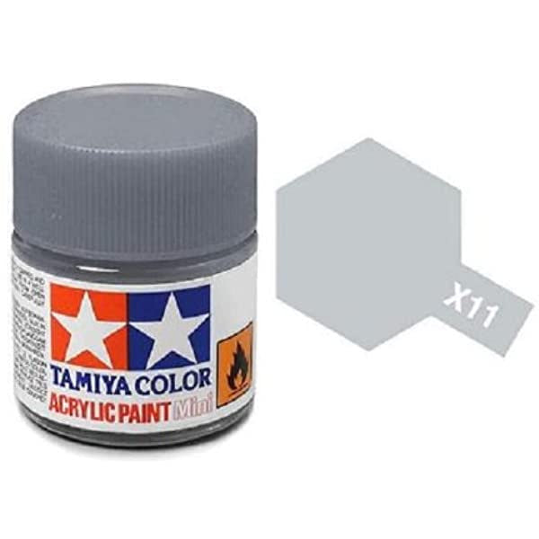 TAMIYA ACRYLIC MINI X-11 CHROME SILVER 10ml