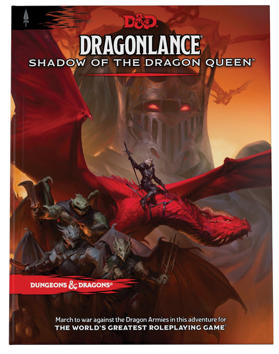 D&D Dungeons & Dragons Dragonlance Shadow of the Dragon Queen Hardcover