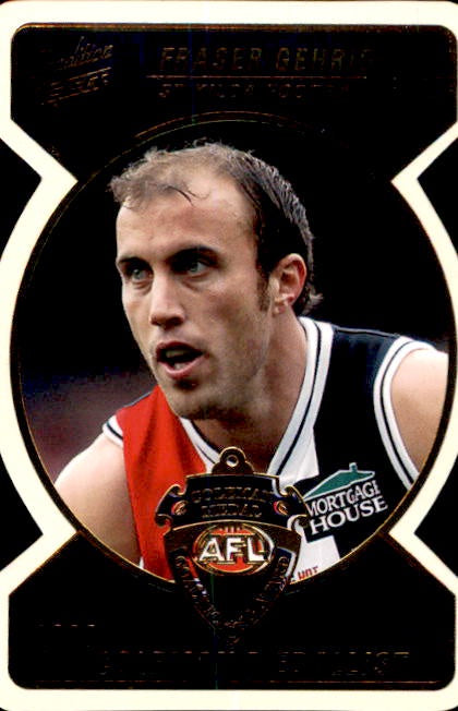 Fraser Gehrig, Die Cut Medal Winner, 2005 Select AFL Tradition