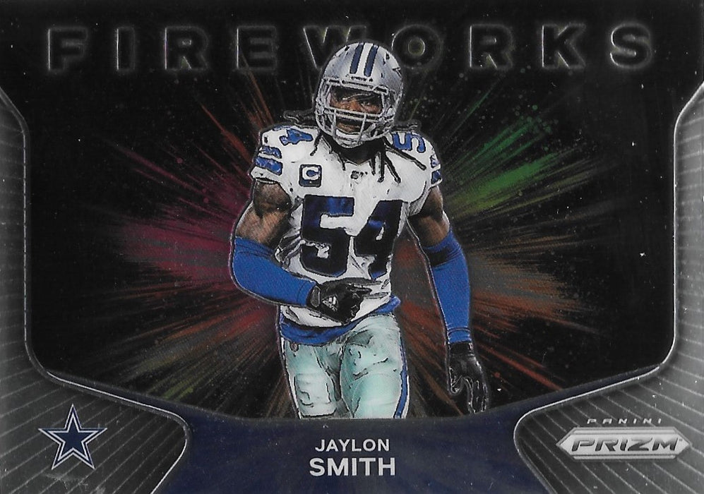 Jaylon Smith, Fireworks, 2020 Panini Prizm Football NFL