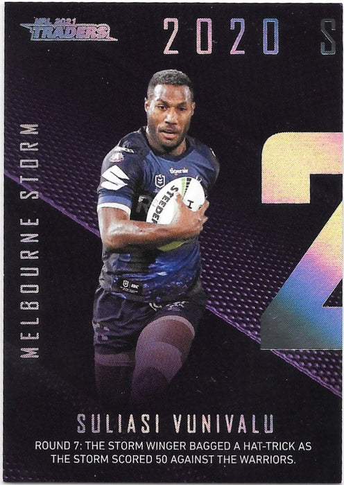 Suliasi Vunivalu, Season to Remember, 2021 TLA Traders NRL