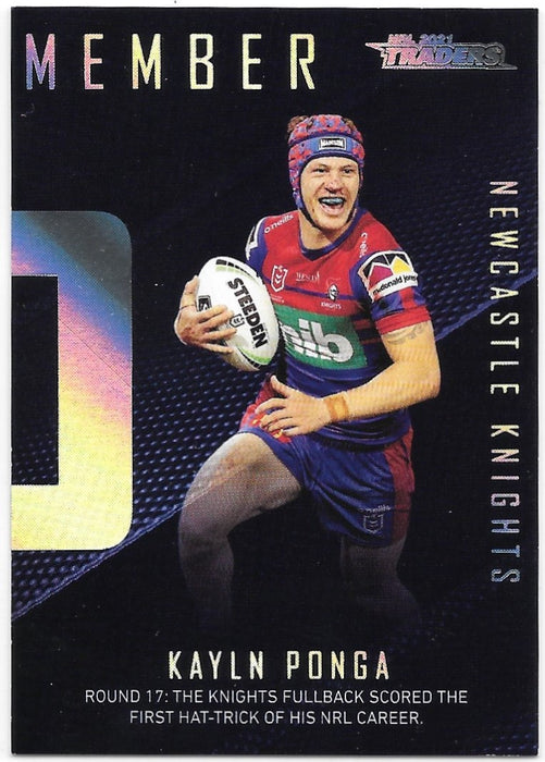 Kayln Ponga, Season to Remember, 2021 TLA Traders NRL