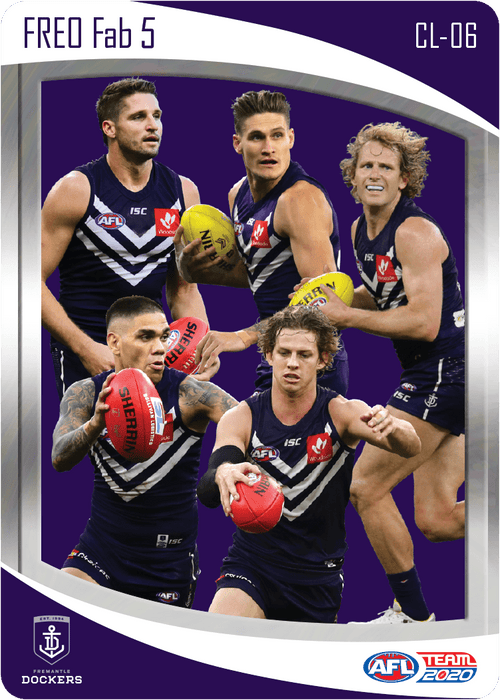 Fremantle Dockers, Fab 5 Checklist, 2020 Teamcoach AFL