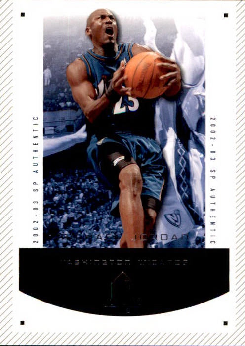 Michael Jordan, 2002-03 UD SP Authentic Basketball NBA