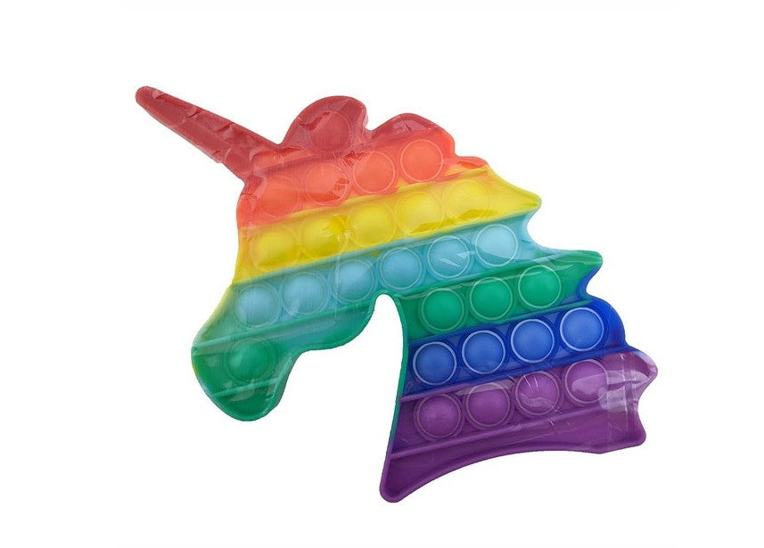 POP IT FIDGET TOY RAINBOW UNICORN