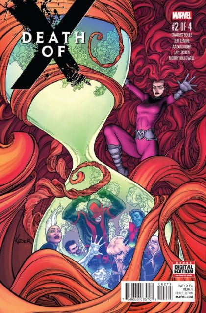 Marvel Death of X #2 Comic